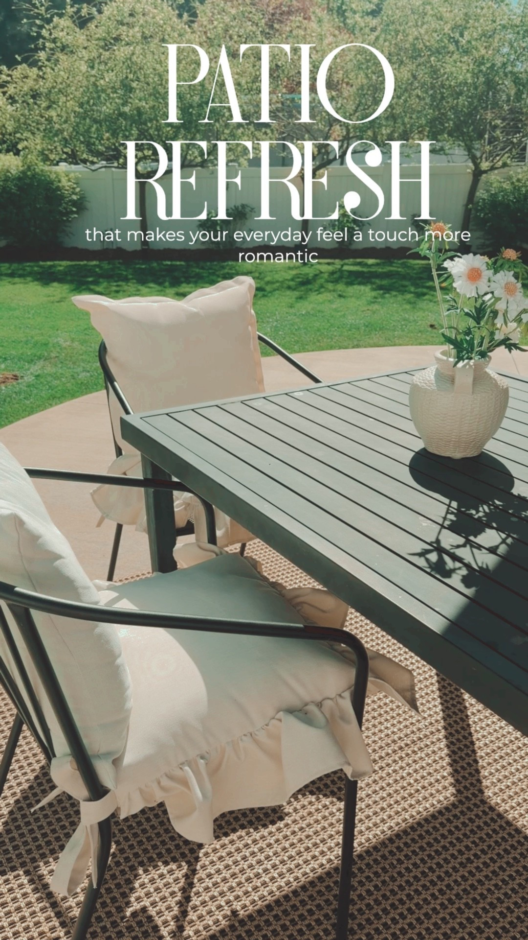 @Target for my full patio refresh! 

This is my favorite place to be when it’s nice out and updating our space to make every day feel a little extra special is what my Mother’s Day dreams are made of!

#LTKMothersDay #LTKHome #LTKSeasonal