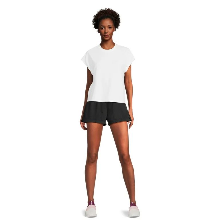 Avia Women's Cutout Back Dolman Sleeve T-Shirt, Sizes XS-XXXL | Walmart (US)