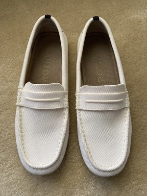 Rothy's Crema "The Driver" Women’s Size 8 White Cream | eBay US