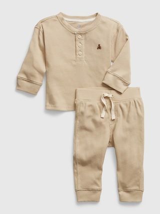 Baby Rib Two-Piece Outfit Set | Gap (CA)