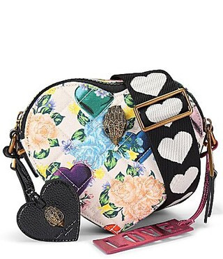 Kurt Geiger London Southbank Floral Heart Novelty Crossbody Bag - White Multi | Dillard's
