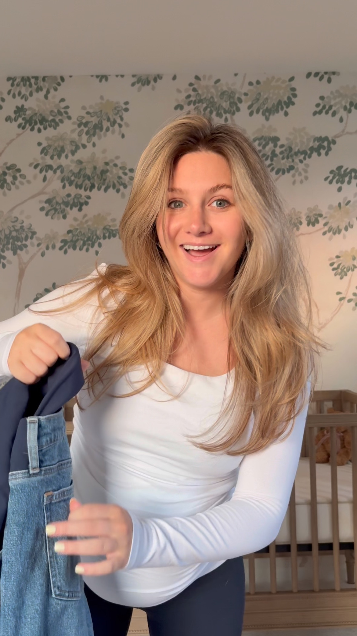 Abercrombie haul! Sizing below for reference :) 

Asymmetrical Button Sweater Tank - S
Maternity Long-Sleeve Cotton-Blend Seamless Fabric Top - XS
Maternity Baggy Jean - 27
Asymmetrical Mesh Twist Top - S
Strapless Ruched Mesh Maxi Dress in Black Floral - S
Strapless Ruched Mesh Maxi Dress in Green - M, Petite length

#LTKSaleAlert #LTKBump #LTKFindsUnder100