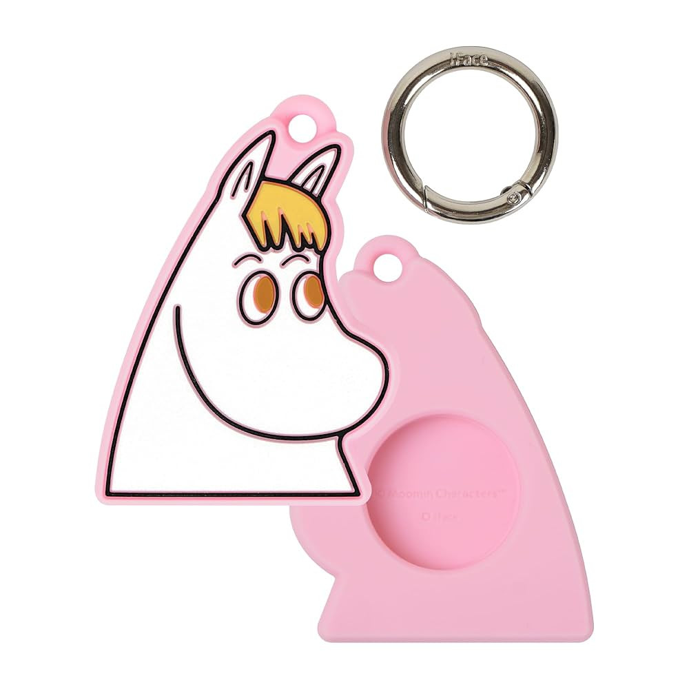 iFace Moomin Character Figure Case Compatible with Apple AirTags – Silicone Protective Keychain... | Amazon (US)