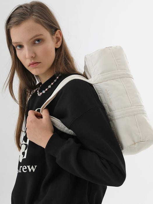 NANA MINI SPORTS BAG - White SATIN | W Concept (US)