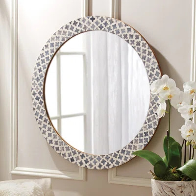 Quatrefoil Round Wall Mirror | Wayfair North America