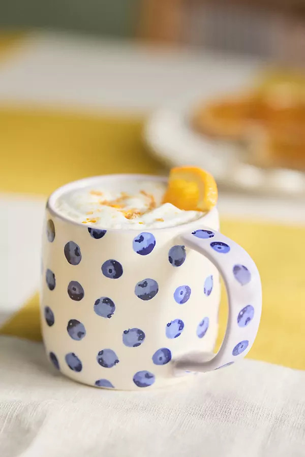 Berry Berry Stoneware Mug | Anthropologie (US)