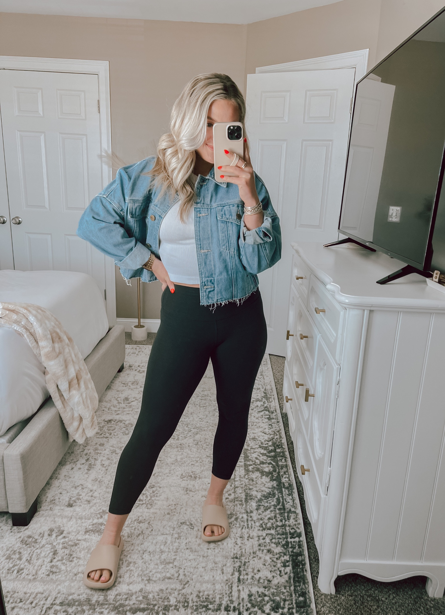 $15 Target slides!! I literally wear these every day and just around the house! 

#targettuesdaywithsara / target / sandals / slides / shoes

#LTKshoecrush #LTKSeasonal #LTKunder50