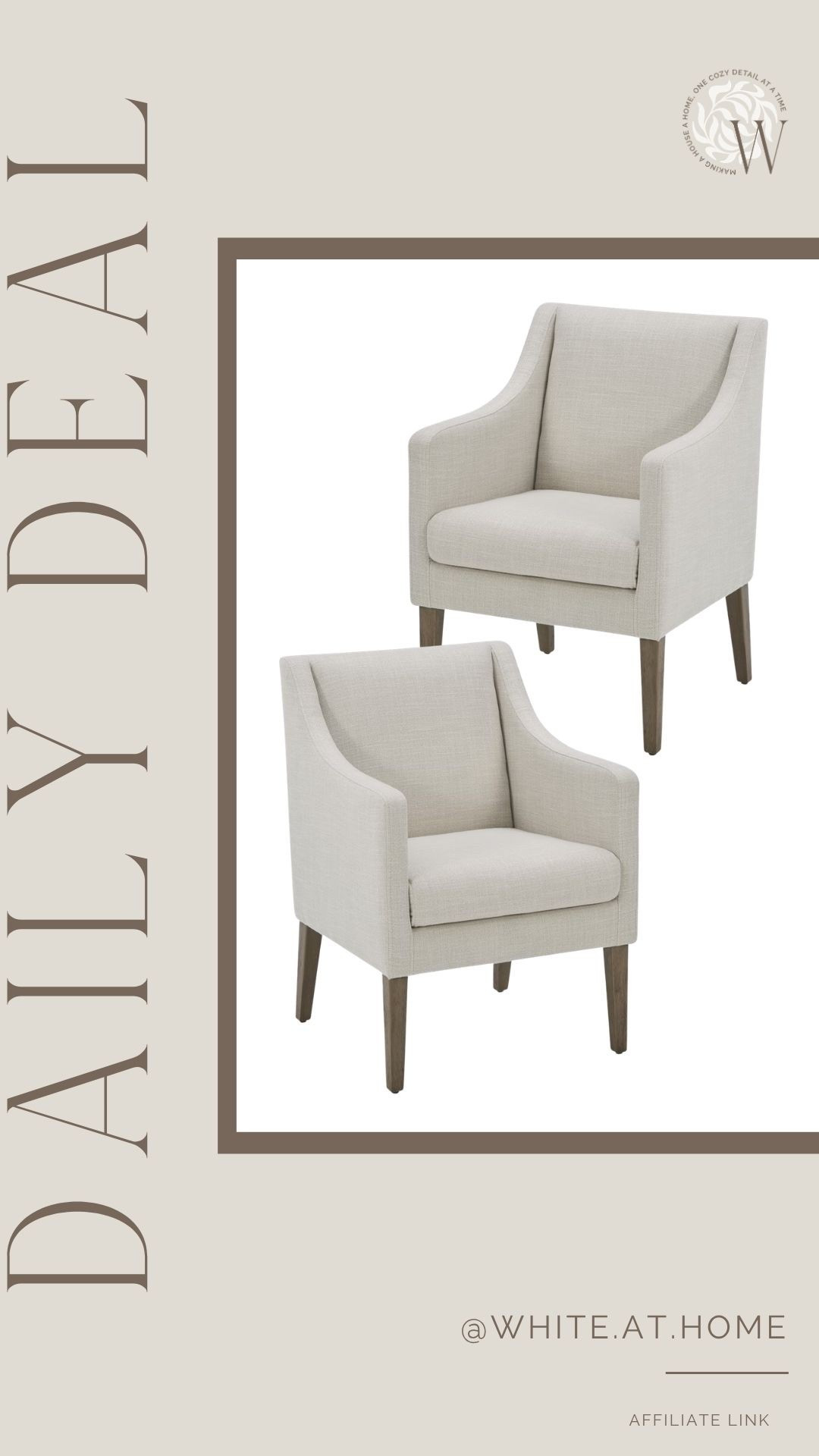 These upholstered dining chairs are a new Walmart release and they’re beautiful! There are many similar styles by high-end designers that I love, but these offer the same look at a much better price point! $125 per chair!

#LTKHome #LTKSaleAlert