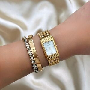 AUTHENTIC VINTAGE DIOR GOLD WATCH | Poshmark