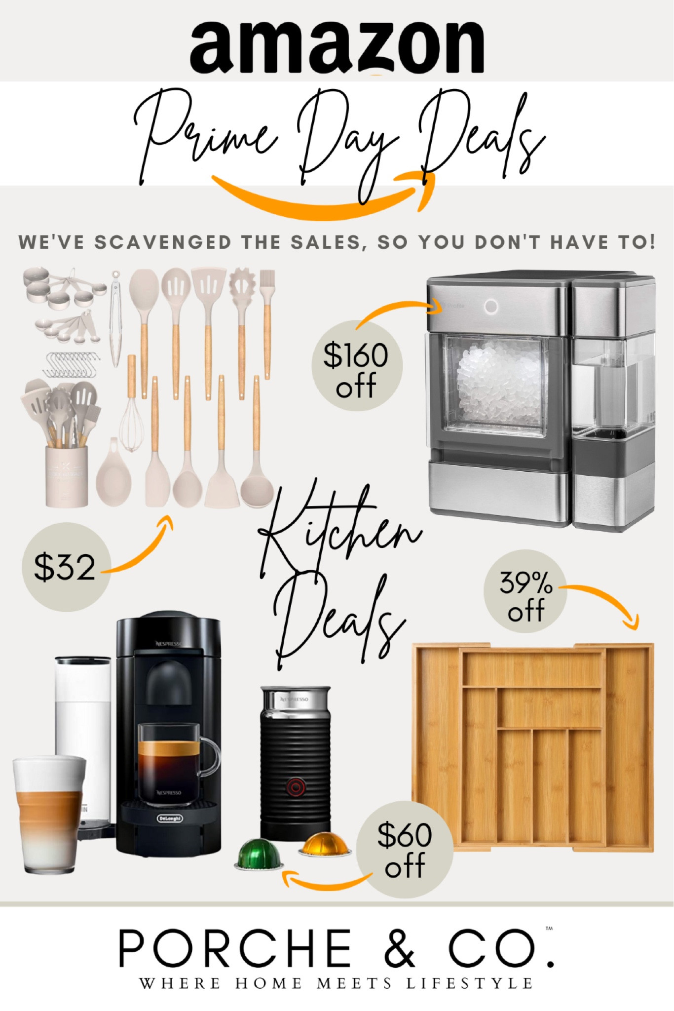 Prime day deals, Amazon prime, kitchen deals, kitchen appliances, nugget ice maker, nespresso machine, kitchen utensils, bamboo organizers #primeday #amazonprimeday

#LTKsalealert #LTKHoliday #LTKhome