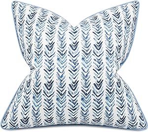 MANOJAVAYA Printed Decorative Square Throw Pillow Cover - Sofa, Couch, Bedroom Decor - 20x20 Inch... | Amazon (US)