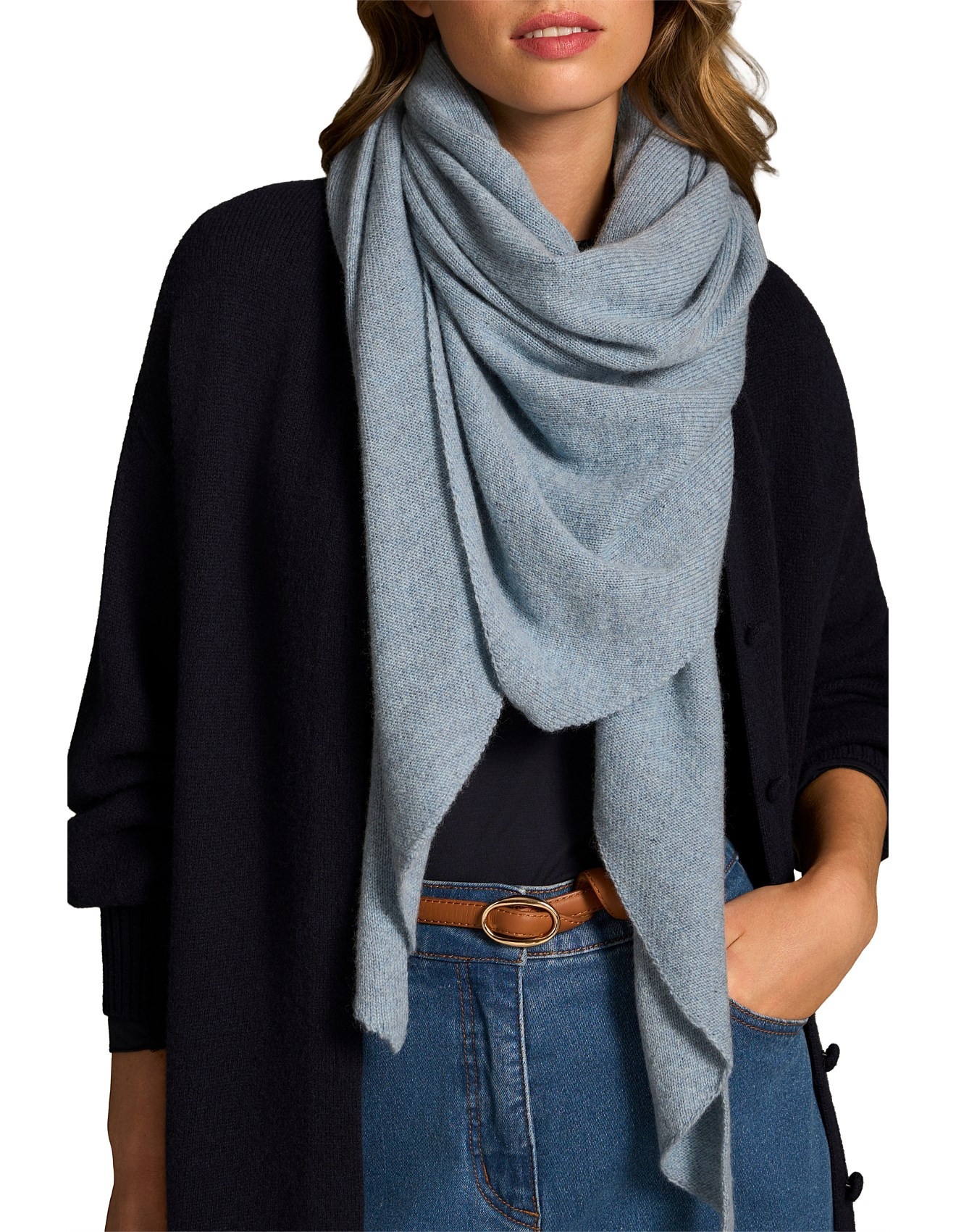 Triangle Wool Scarf | David Jones (Australia & New Zealand)