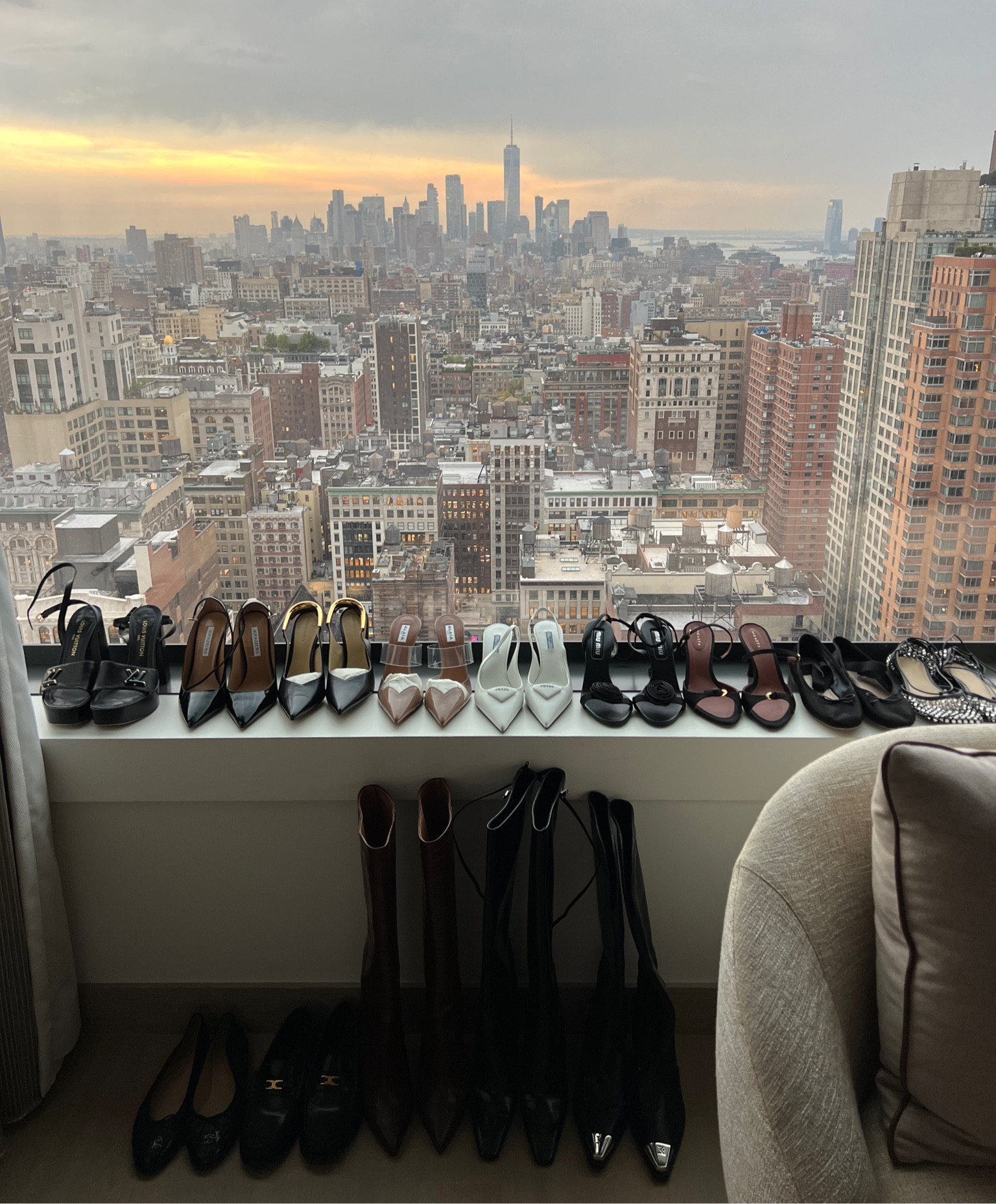 For Fashion Week you can never be out of shoe options! Pictured are all the beautiful shoes I took with me (and used pretty much all of them!) Which ones you like the most?

#LTKshoecrush #LTKstyletip