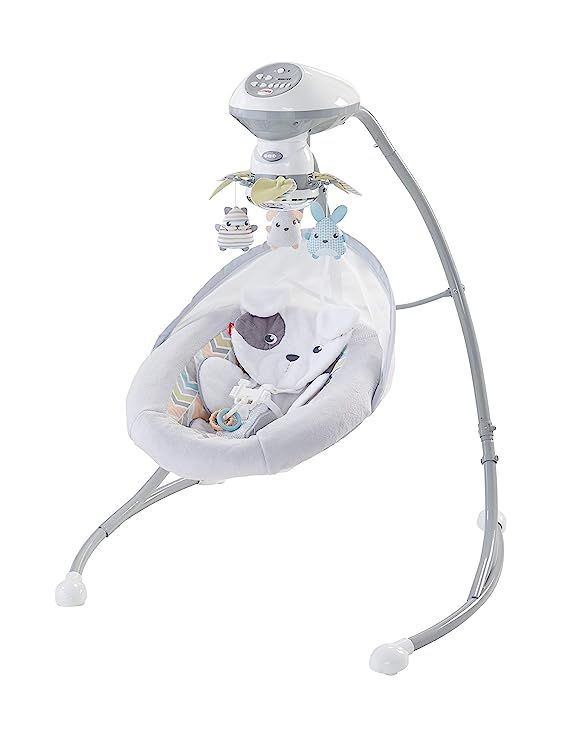 Fisher-Price Sweet Snugapuppy Dreams Cradle 'n Swing | Amazon (US)