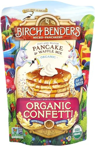 Birch Benders Organic Confetti Pancake & Waffle Mix, 14 OZ | Amazon (US)