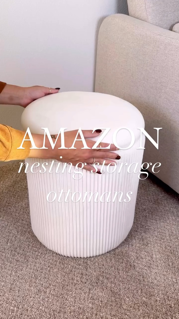 Use “Ottomans” and we will DM you the 🔗 to 🛒 this video 🔗🤍✨

We love this set! When dealing with small spaces multi function furniture is the best way to go! These act as additional seating for your guests, foot stools, end tables or storage bins! And they are beautiful! They would even make a great vanity stool! You could even use them in 2 separate rooms at once! ☺️🤍

#neatlyembellished #professionalorganizer #homeorganizer #homeorganizing #organization #organizingideas #organizingtips #organizinghacks #organizedhome #organizedmom #organizedlife #amazon #amazonmusthaves #amazonfavorites #amazonfinds #amazonfaves #amazoninfluencer #amazoninfluencerprogram #amazonhome #ottoman #furniture #livingroomideas #livingroom #livingroomstyle #smallhomedecor

#LTKHome