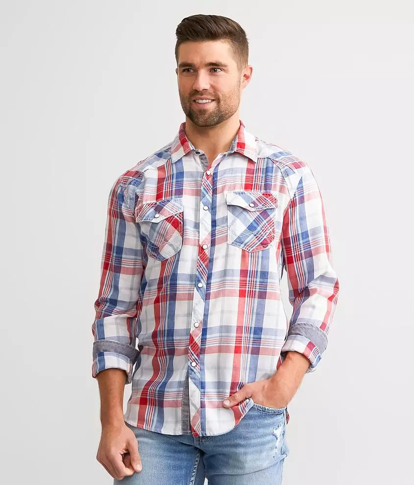 Plaid Athletic Shirt | Buckle