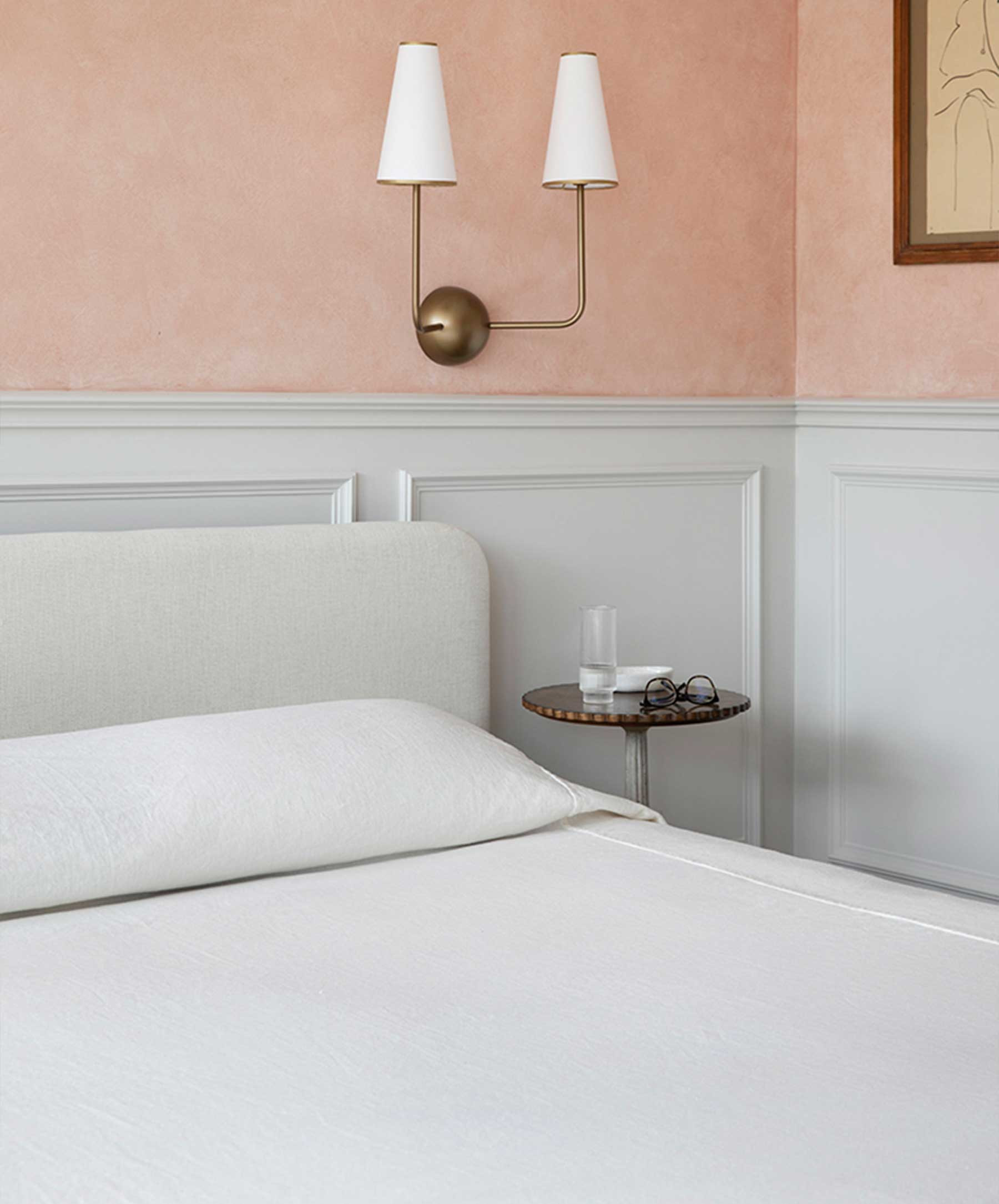 Heavyweight Linen Bedcover - Ivory | CULTIVER US