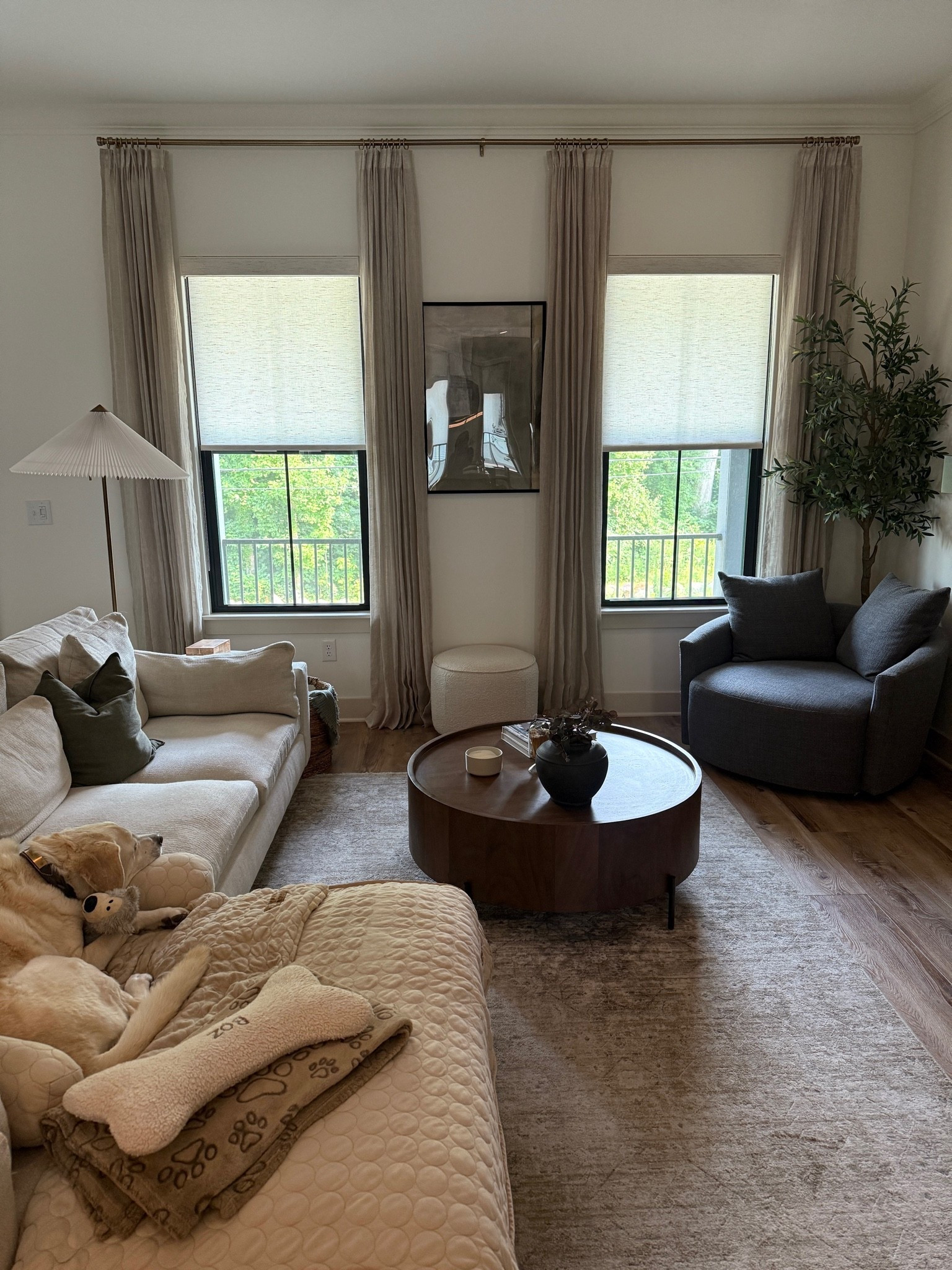 Living Room Decor + Linen Curtains

#LTKHome