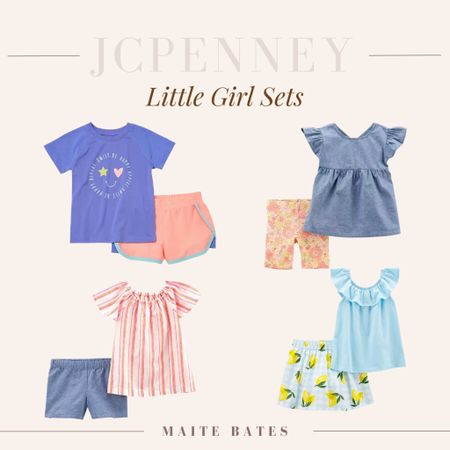 Cute two piece outfits for warmer months 

#LTKFind #LTKkids #LTKSeasonal
