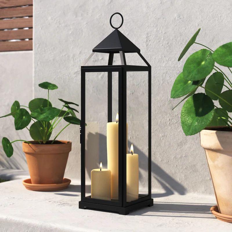 Charli 25" Tabletop Lantern | Wayfair North America