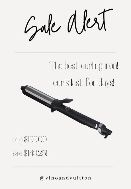 Sale alert- GHD curling iron 30% off!!

I use 1.25”. 

Curls last for days! Super easy to use.


Beauty products- beauty sale- curling iron 

#LTKGiftGuide #LTKsalealert #LTKbeauty