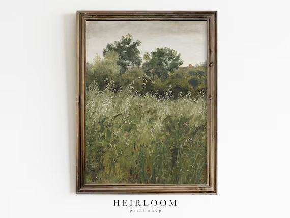Country Decor | Field Painting | Country | Digital Art | PRINTABLE | 135 | Etsy (CAD)
