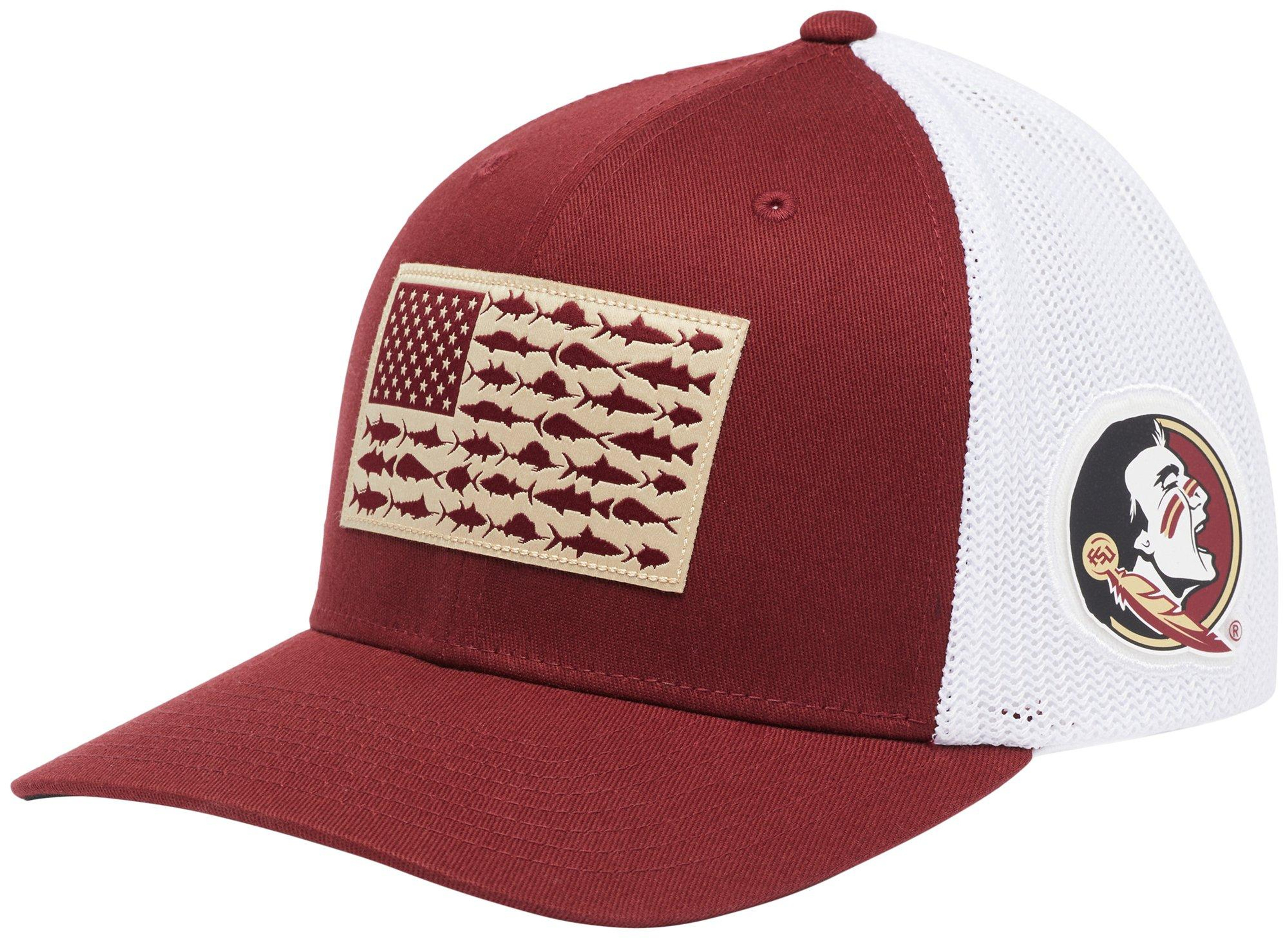 FSU Mens PFG Seminoles Mesh Fish Flag Baseball Cap | Bealls