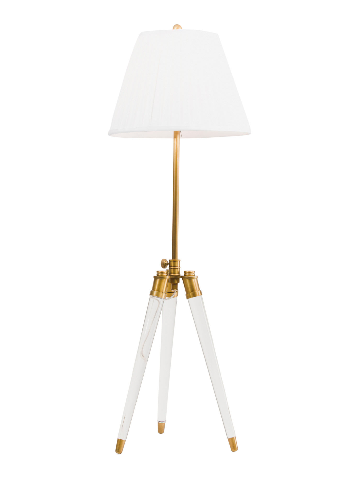 42in Adjustable Brigitte Acrylic Metal Table Lamp | TJ Maxx