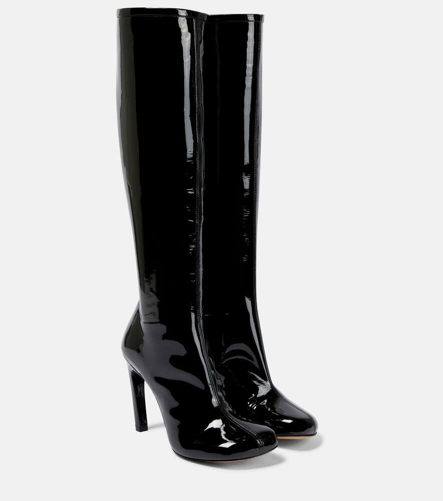 Patent leather knee-high boots | Mytheresa (INTL)