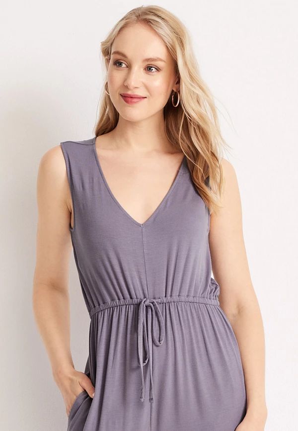 24/7 Cropped Jumpsuit | Maurices
