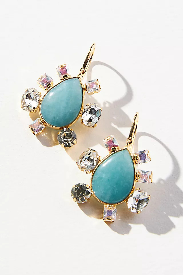 Shades of Sea Stone Earrings | Anthropologie (US)