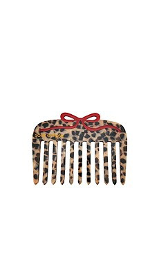 Solar Eclipse Hand-painted Leopard Bow Pocket Hair Comb from Revolve.com | Revolve Clothing (Global)