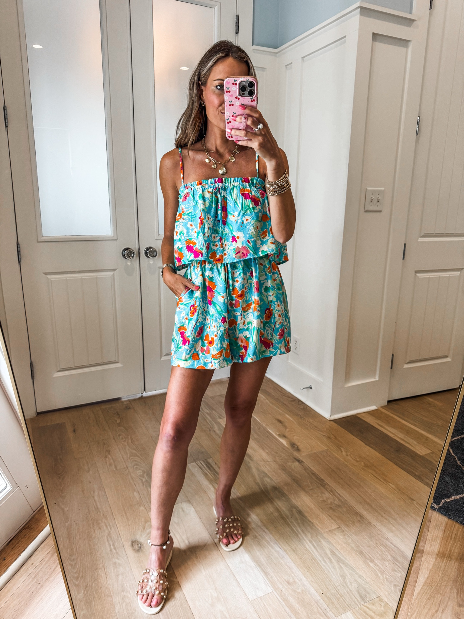 Cutest throw on and go piece!🩵🌸

#LTKSeasonal #LTKootd