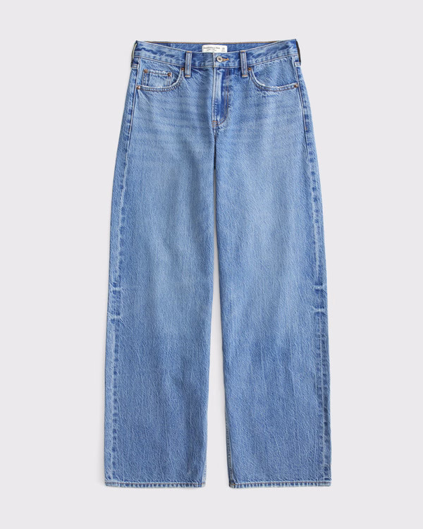 Women's Low Rise Ultra Loose Jean | Women's Bottoms | Abercrombie.com | Abercrombie &amp; Fitch (US)