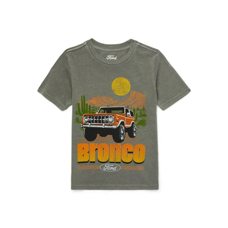 Ford Bronco Boys Graphic Tee, Sizes 4-18 | Walmart (US)