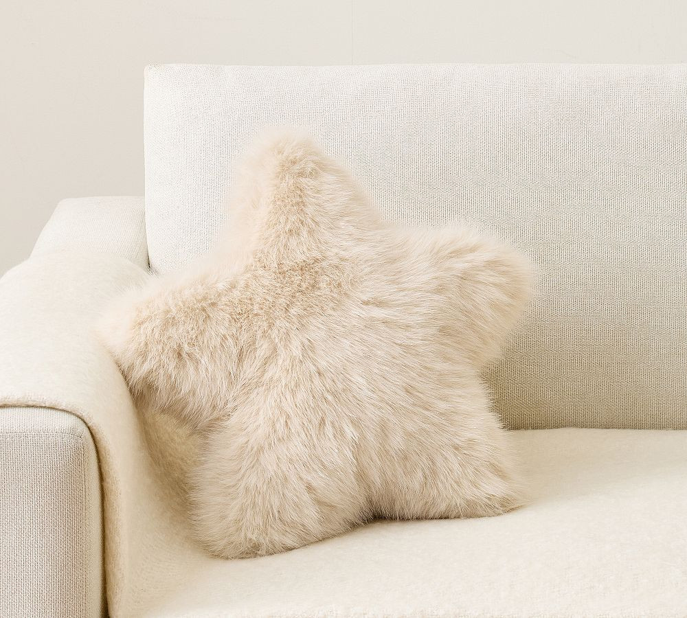 Sparkle Star Shaped Pillow | Pottery Barn (US)