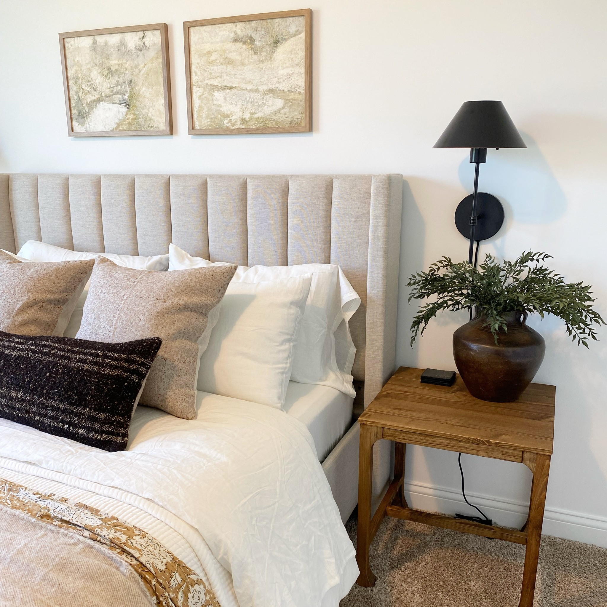 The guest bedroom is coming together so nicely! Inspired by Amber Interiors and completed with so many unique finds from Etsy and Facebook marketplace 🥰

#LTKhome #LTKunder50 #LTKSale