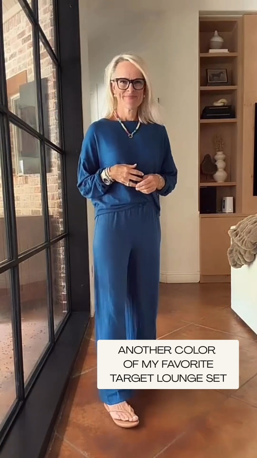 Another color of one of my favorite Target lounge sets! The lightweight boatneck sweatshirt has the prettiest relaxed drape, and the matching wide-leg pants are soft, comfortable, and easy to wear all day. I love this set for slow mornings, travel days, or simply looking put together while staying comfortable.

💡 LTK MADE EASY
❤️ Heart = Support my posts!
🔖 Save = Get sale & restock alerts
📋 Lists = Keep favorites organized
📲 Share = Send lists and products to a friend. Hello, Christmas List!
💬 Comment = Ask me anything about what I’m wearing.:-)

#LTKgrwm #LTKOver40 #LTKSeasonal