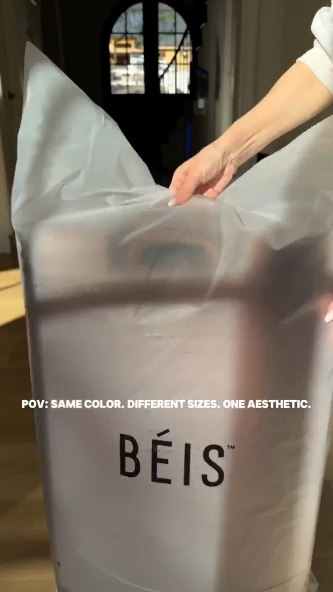 Obsessed with my BÉIS luggage + weekender!! Sleek, lightweight, and so functional. Perfect for carry-on flights, weekend trips, or mom-on-the-go life. 

#LTKU #LTKTravel #LTKOver40