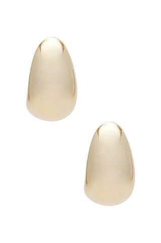 BRACHA Hendrix Baby Dome Hoops in Gold from Revolve.com | Revolve Clothing (Global)