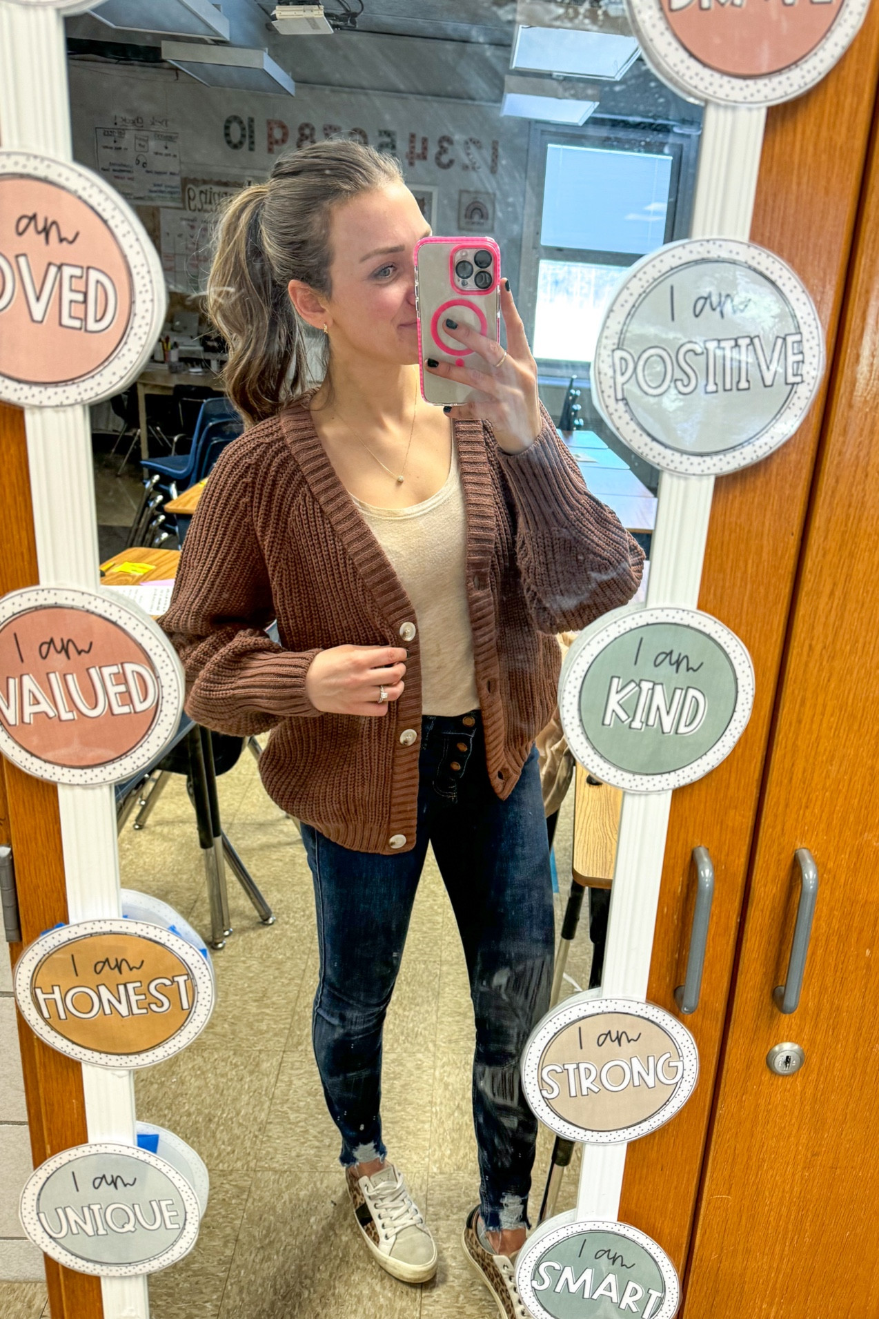 cardigan on sale right now! 🐻🥥🤎#amazonfashion #amazontop #amazonsweater #amazoncardigan #amazonsale #teacheroutfit #teacherfit

#LTKstyletip #LTKsalealert