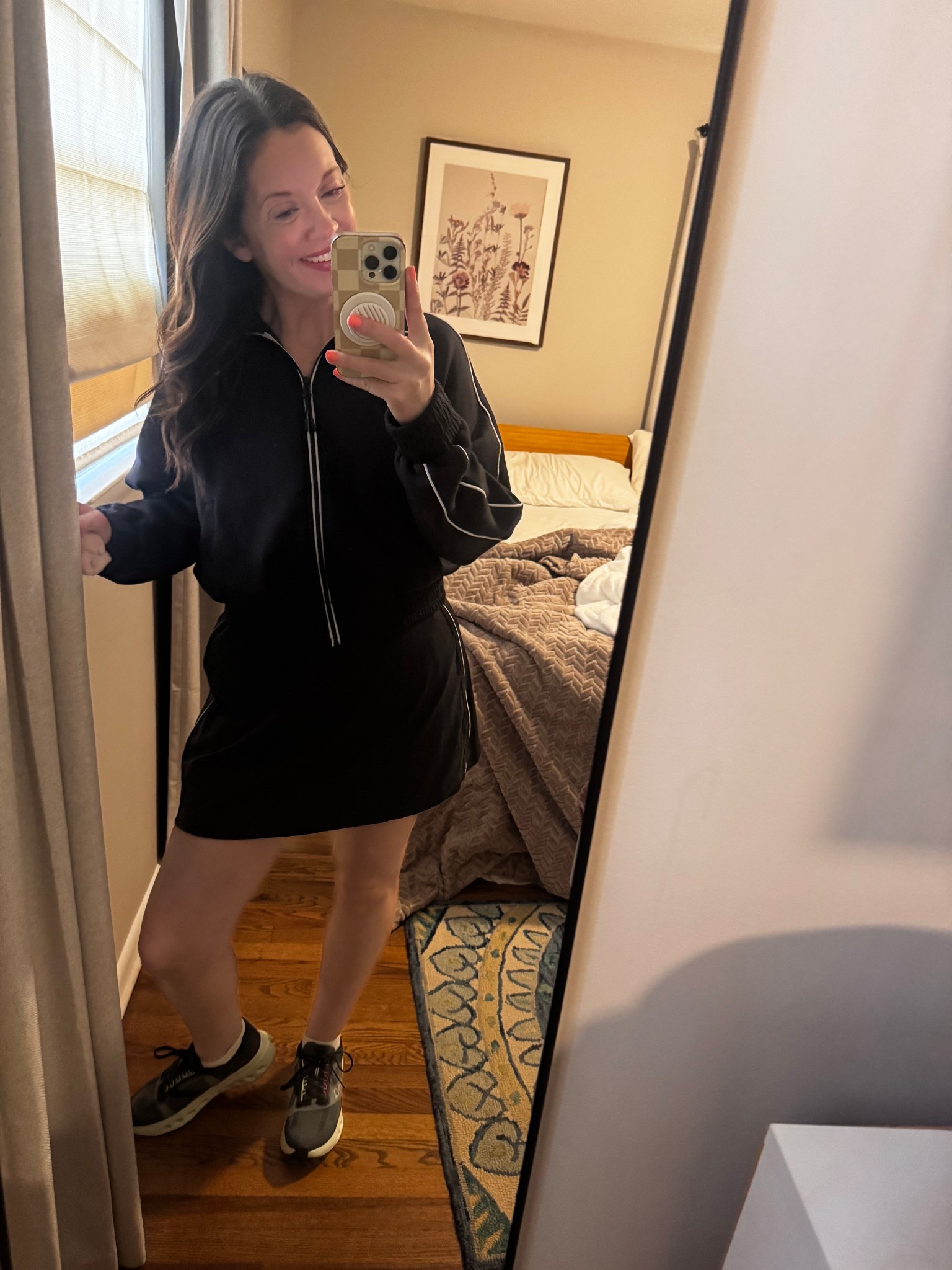 Athletic dress and jacket