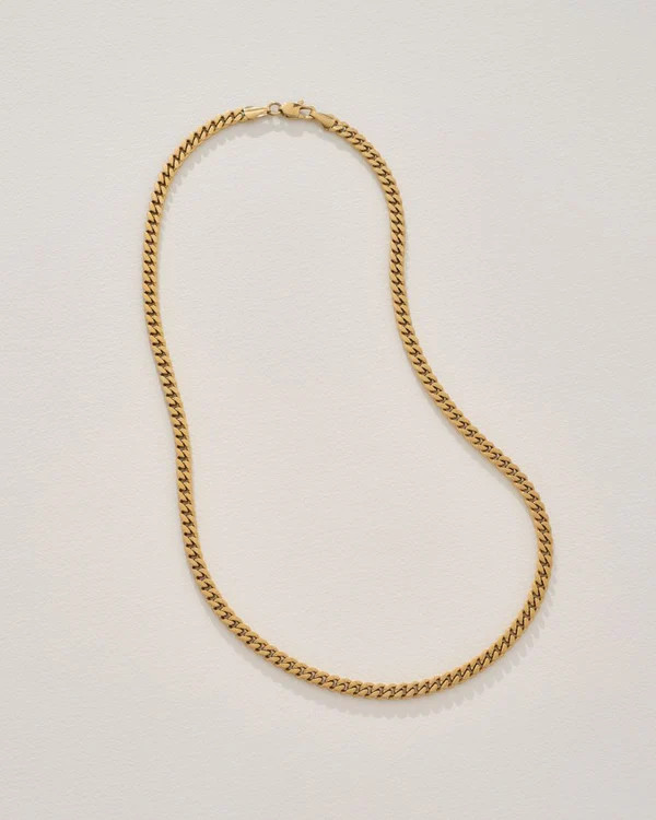 Christopher Necklace in Gold | Reliquia Collective & Blanca
