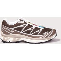 SALOMON Mens XT-6 Sneakers - Colour: Earth Brown/Walnut/Ftw Silver - Size: 8 | Eqvvs