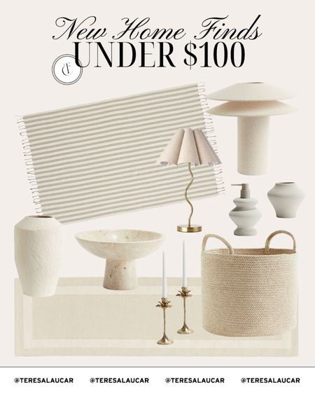 New home finds under $100: neutral home decor from Amazon and H&M

#LTKHome #LTKFindsUnder50 #LTKFindsUnder100