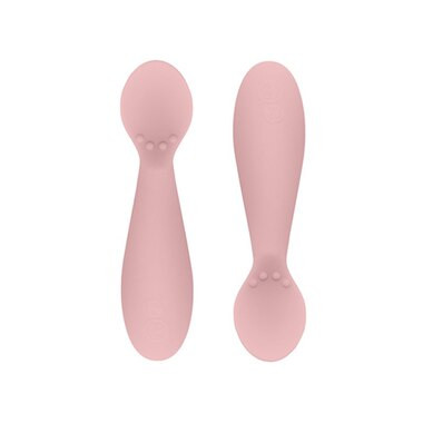 ezpz Tiny Spoon Set in Blush | Indigo (CA)