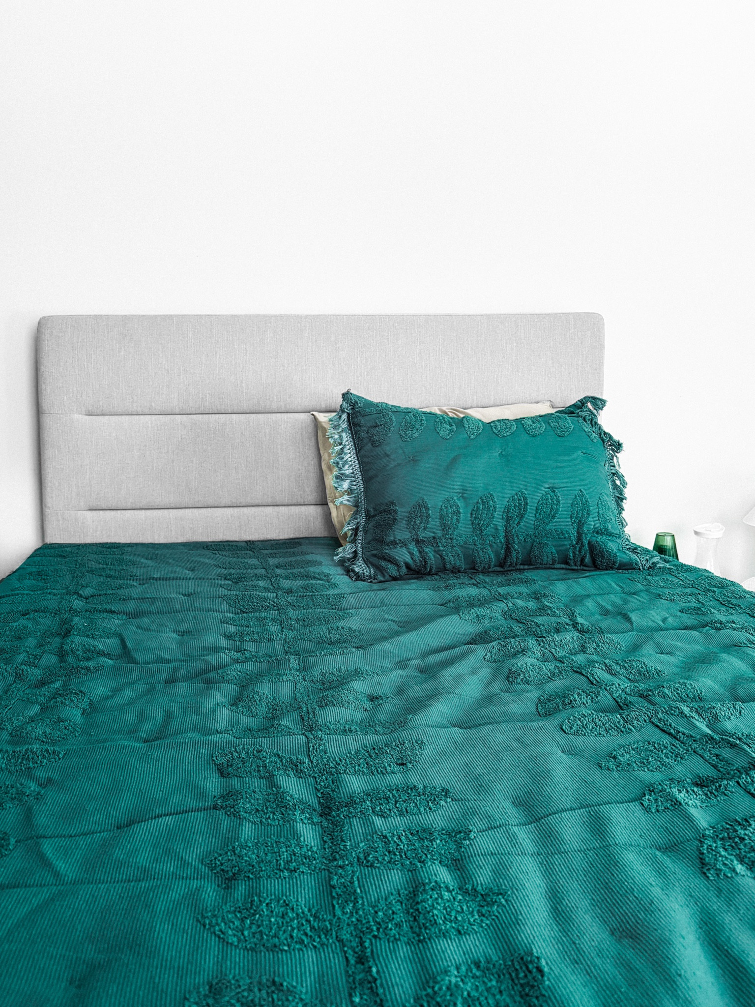 new bedding > just waiting for the matching pillow shams to get here bc they only had one of these left in stock in person. but I’m obsessed with the pop of color 😍 the material is super soft chenille! 

all of Opalhouse designed with Jungalow’s bedding is 40% off rn, so grab yourself some ASAPPP! 
#bedding #bedroom #quilts #throwblankets #targetfinds #jungalow #opalhouse #comforterset 

#LTKHome #LTKSaleAlert #LTKFindsUnder50