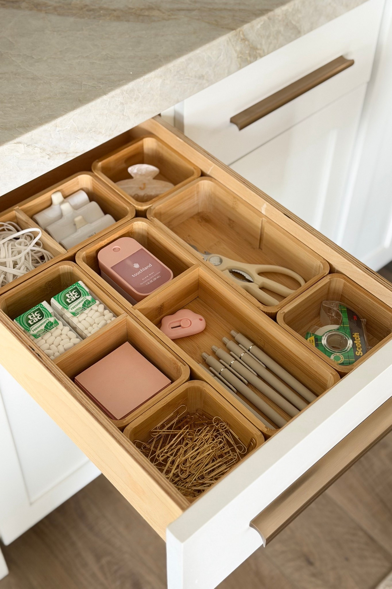 Junk drawer organization refresh!

#LTKdayinmylife #LTKmomlife #LTKHome