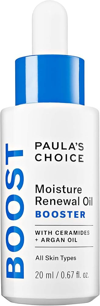 Paula's Choice BOOST Moisture Renewal Oil Booster, Ceramides & Argan Oil Serum for Redness Relief... | Amazon (US)